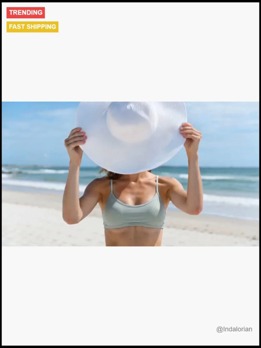 Wide Brim Straw Sun Hat Foldable Packable UV Protection for Hiking Beach